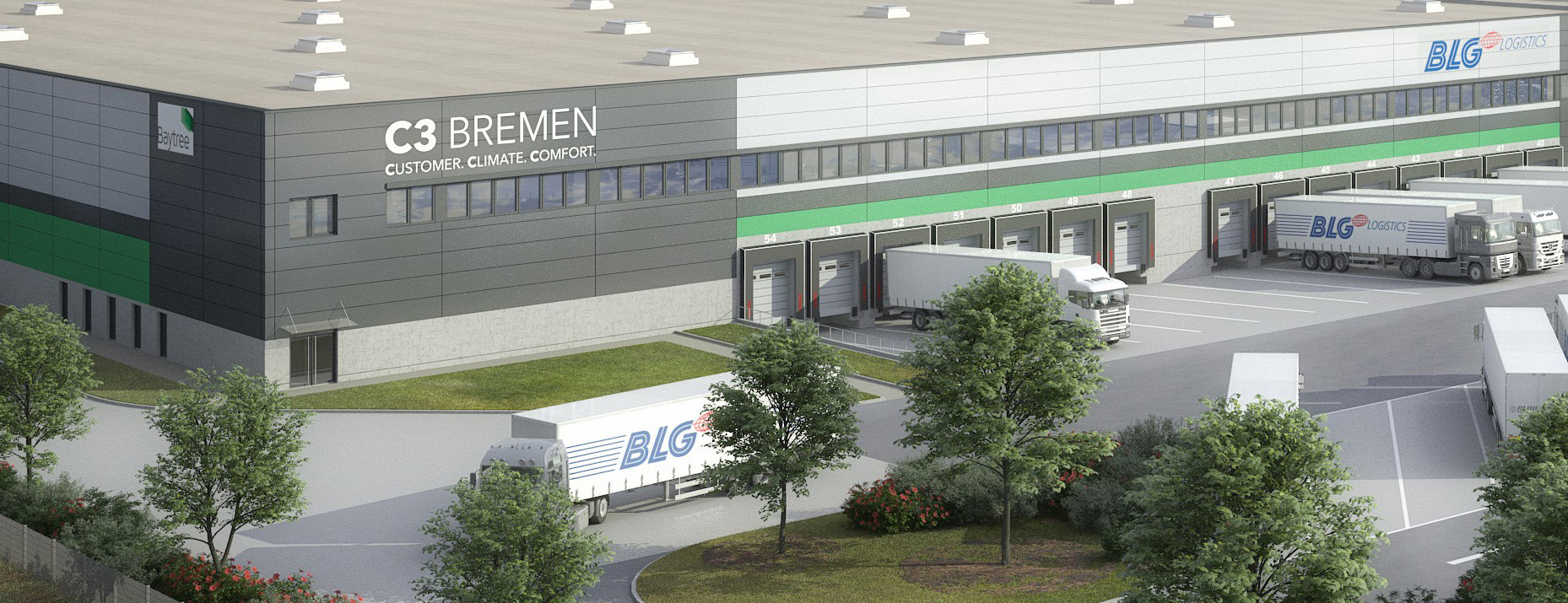 Logistikzentrum C3-Bremen - Quelle: GoldbeckInternational