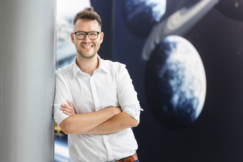 Tomas Hamann ist Leiter des Projekts „Geo-Engineering“ beim Bremer Raumfahrtunternehmen OHB. 