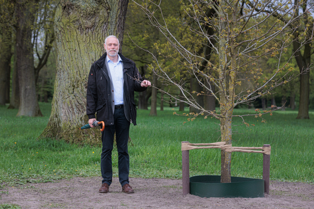 Bürgerparkdirektor Tim Großmann