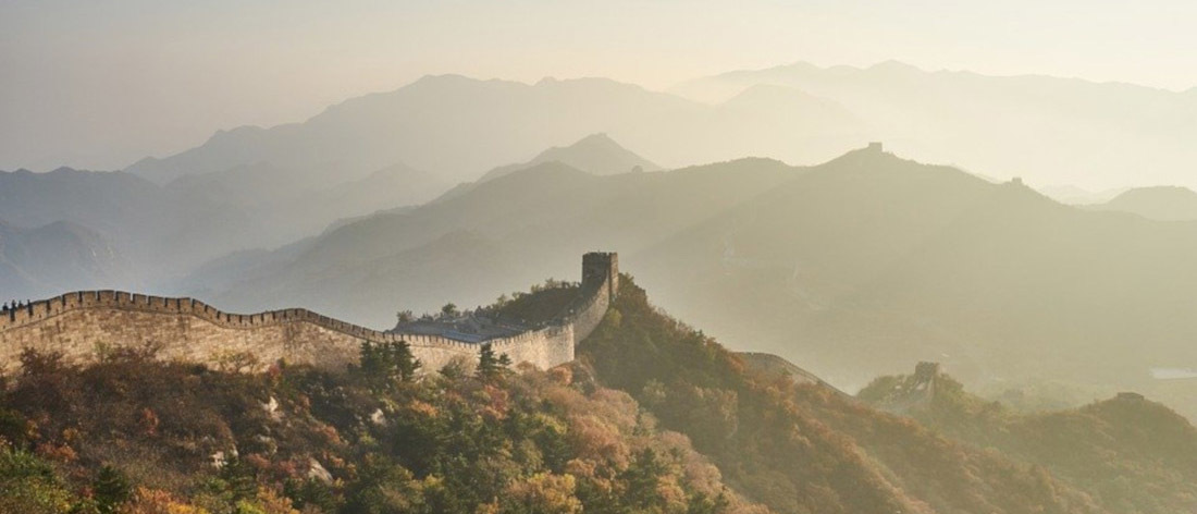 Die Mauer markierte die Grenzen Chinas - und den Beginn der Seidenstraßenroute außerhalb des Reichs
