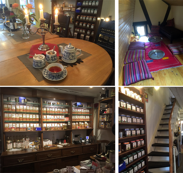 Insight into an oriental tea room