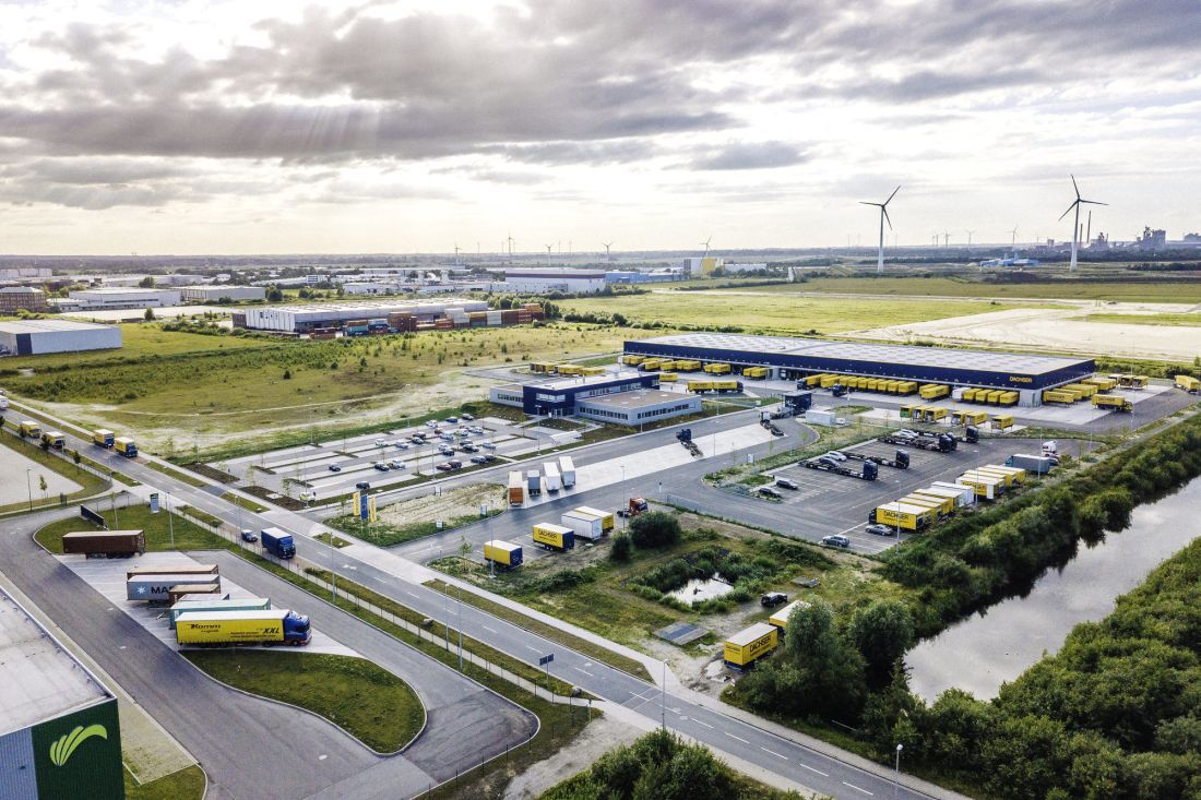 Dachser Logistikzentrum im Güterverkehrszentrum Bremen