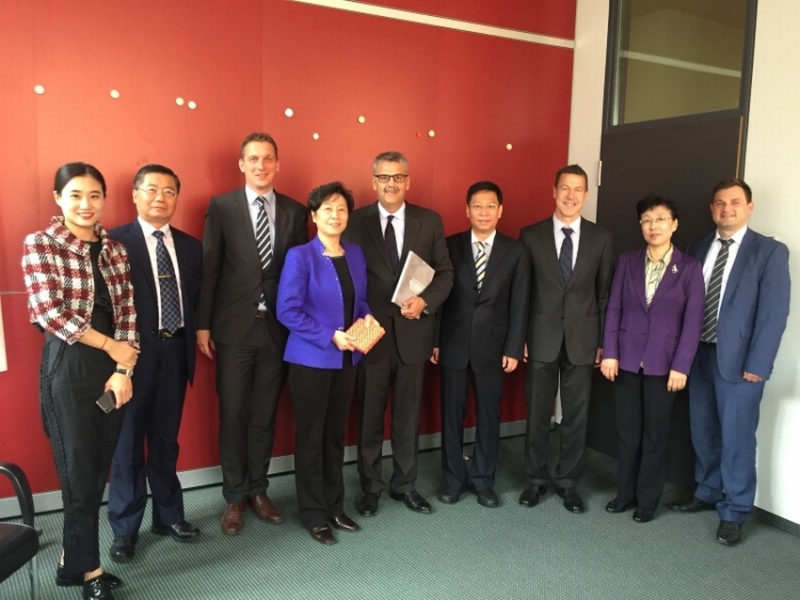 Delegation aus China  zu Besuch in Bremen