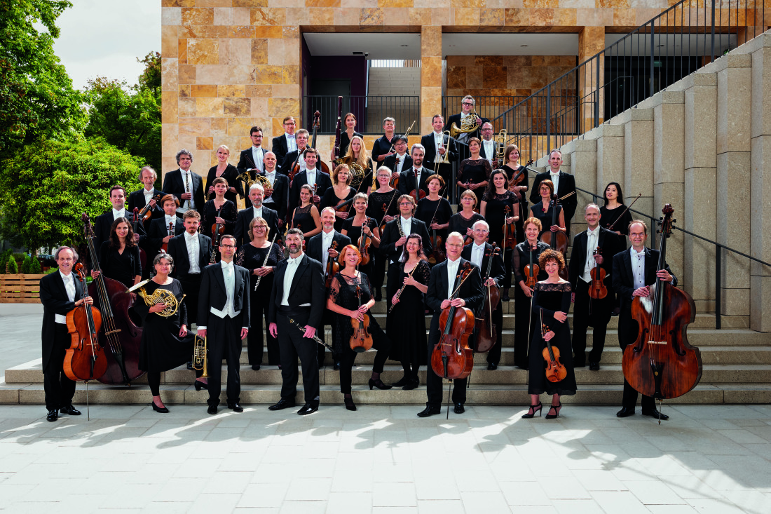 Gruppenfoto eines Orchesters