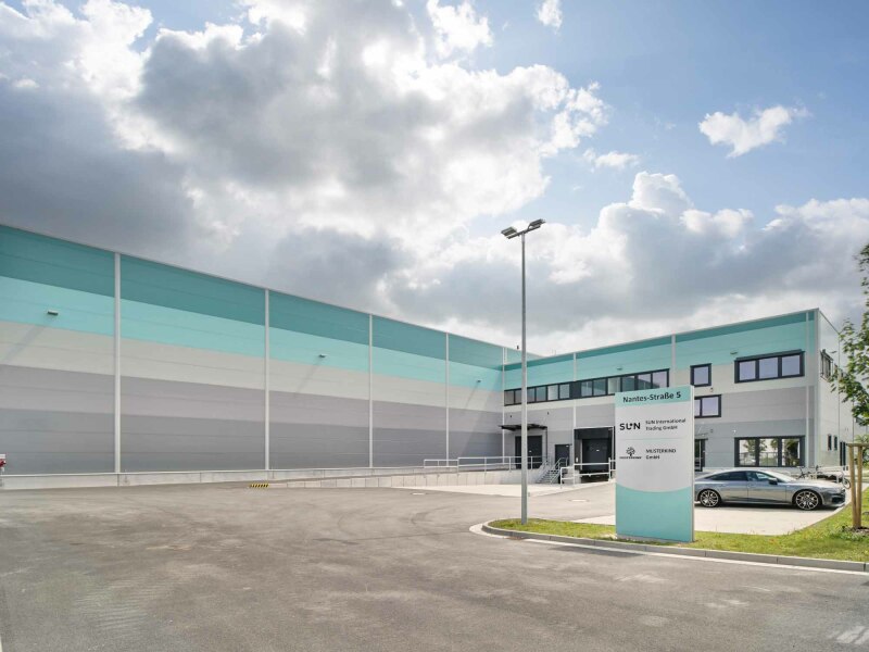 New building of Sun International Trading in the Hansalinie industrial park