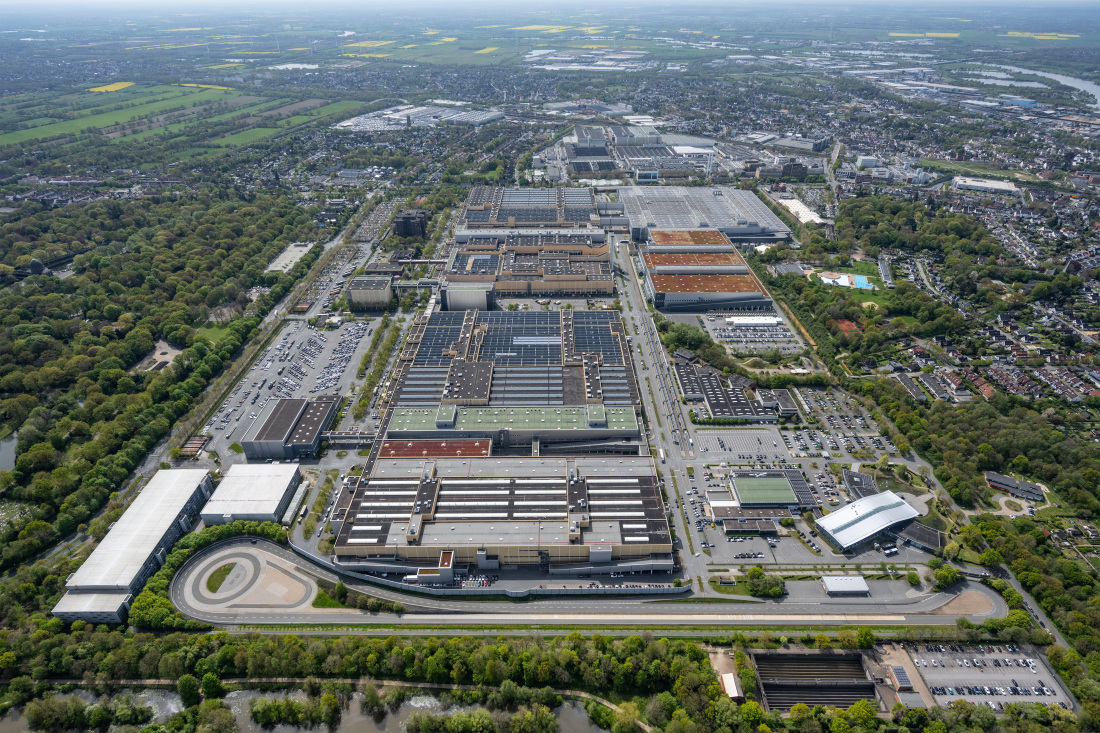 The Mercedes-Benz plant in Bremen Sebaldsbrück.