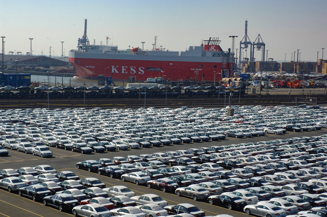 A specialist in vehicle transportation: the shipping company KESS 