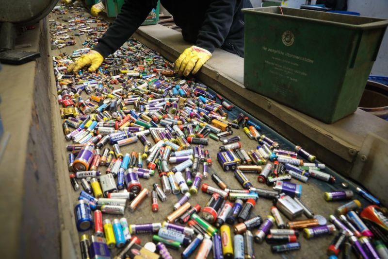 Batteries to recycle