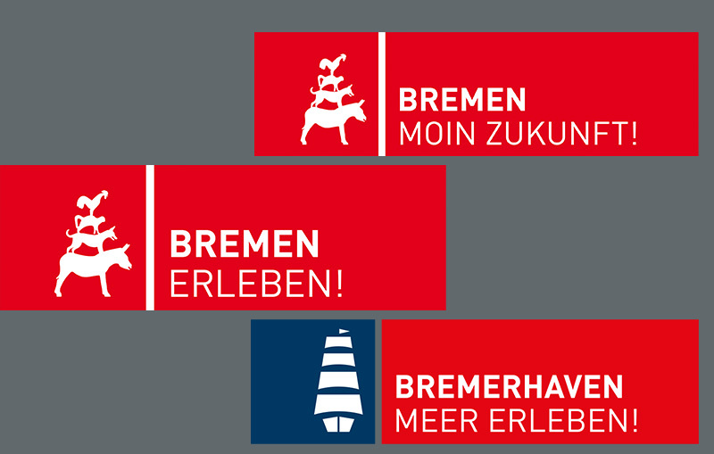 Einige Logos der Markenarchitektur Bremen