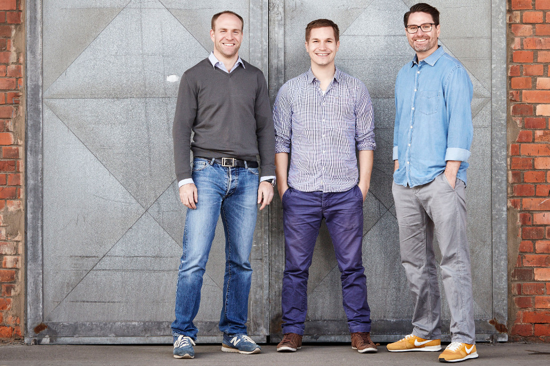 Das Gründerteam: Christoph Lange, Til Rochow und Robert Frisinger