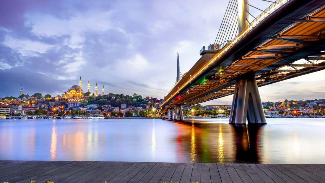 Brücke in Istanbul