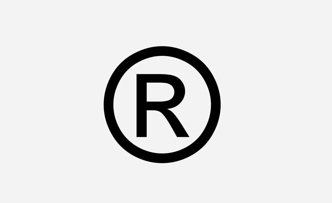 Should be used with care: The sign of a registered trademark